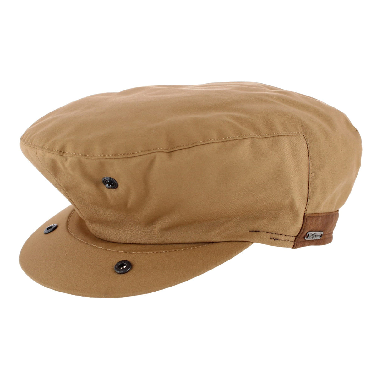 Wigens Men's Waxed Vintage Ivy Cap - Beige