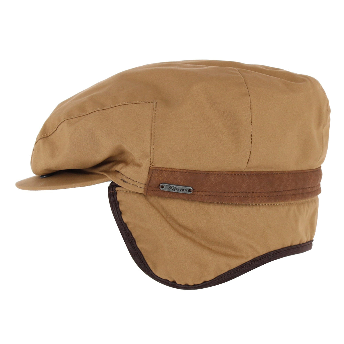 Wigens Men's Waxed Vintage Ivy Cap - Beige
