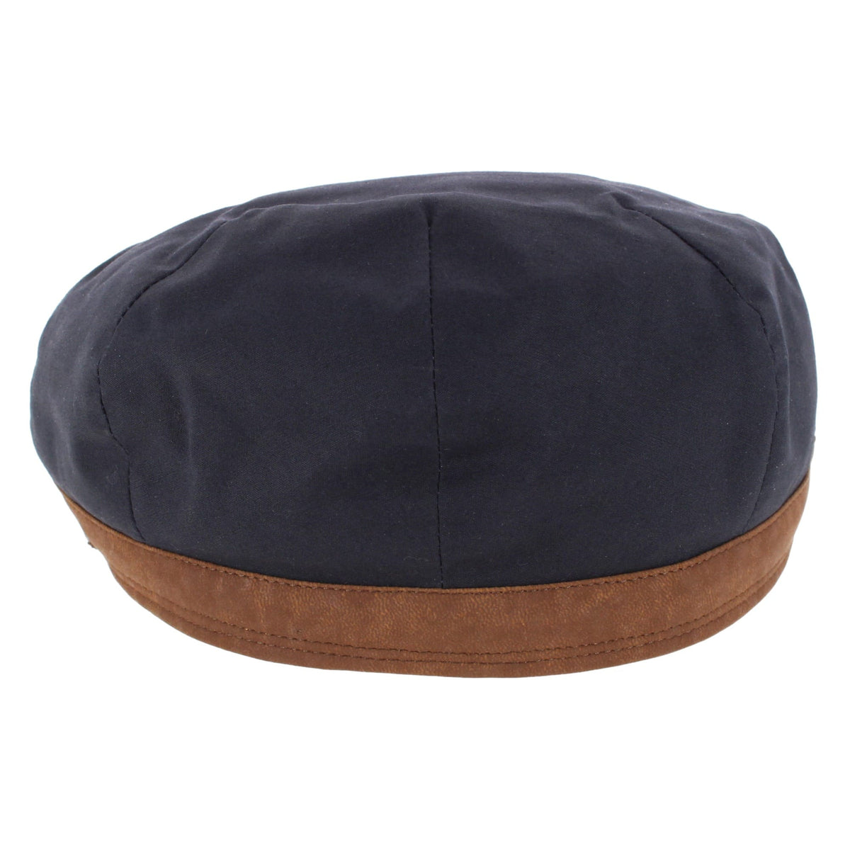 Wigens Men's Waxed Vintage Ivy Cap - Navy