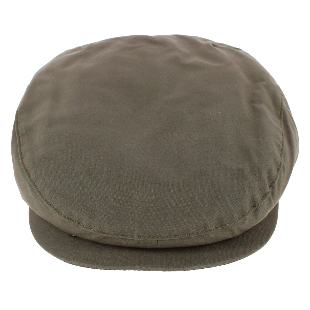 Wigens Men's Waxed Vintage Ivy Cap - Olive