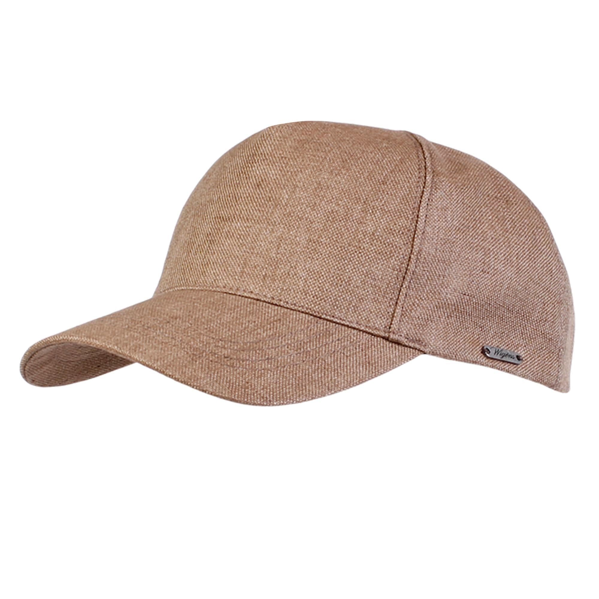 Wigens Men's Hopsack Linen Contemporary Baseball Cap