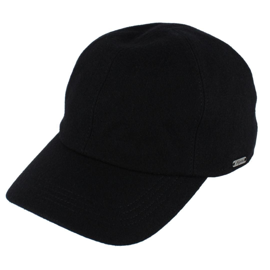 Wigens Men's Classic Wool Baseball Earflap Cap - Men's Classic Wool Baseball Earflap Cap