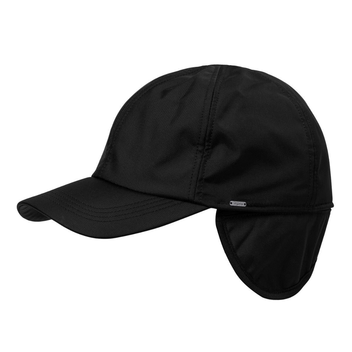 Wigens Men's Water Repellent Sport Baseball Cap with Ear Flaps and Lining - Men's Water Repellent Sport Baseball Cap with Ear Flaps and Lining