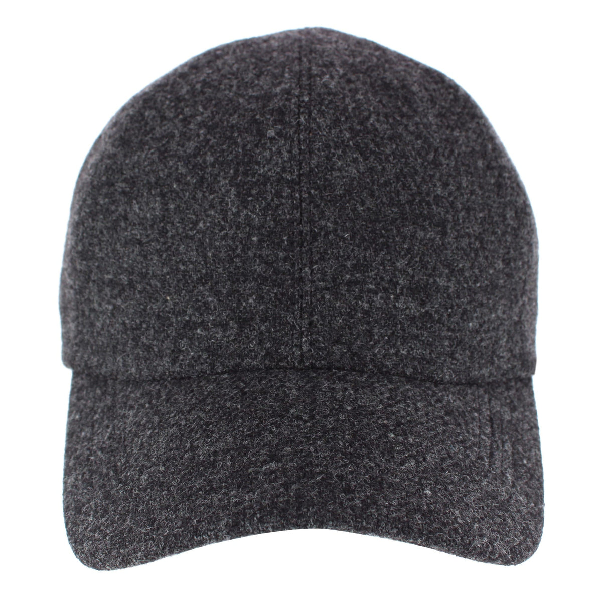 Wigens Men's Shetland Wool Earflap Cap - Dark Gray