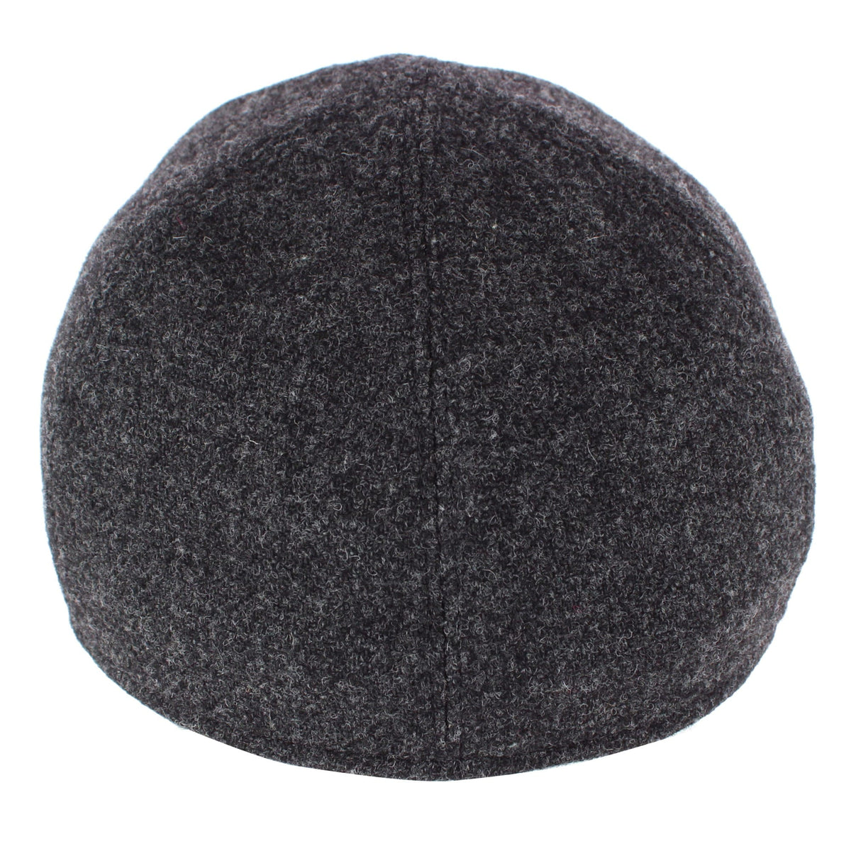 Wigens Men's Shetland Wool Earflap Cap - Dark Gray