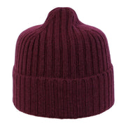 Unisex Cashmere Rib Knitted Beanie