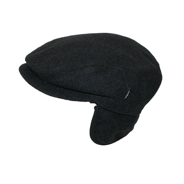 Men's Christor (Carl) Classic Wool Ivy Cap with Earflaps