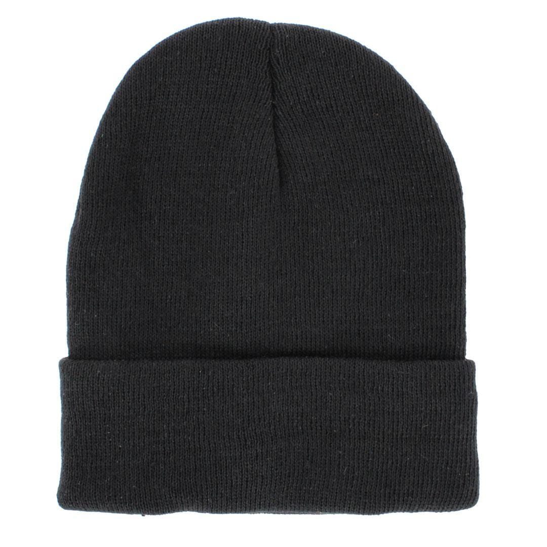 CTM® Adult One Size Winter Beanie Hat and Gloves Set by Wootie - Black