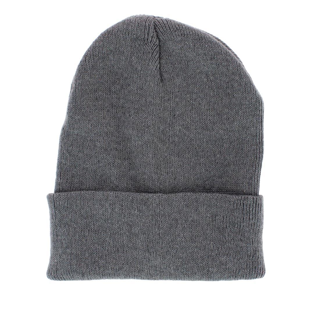 CTM® Adult One Size Winter Beanie Hat and Gloves Set by Wootie - Gray