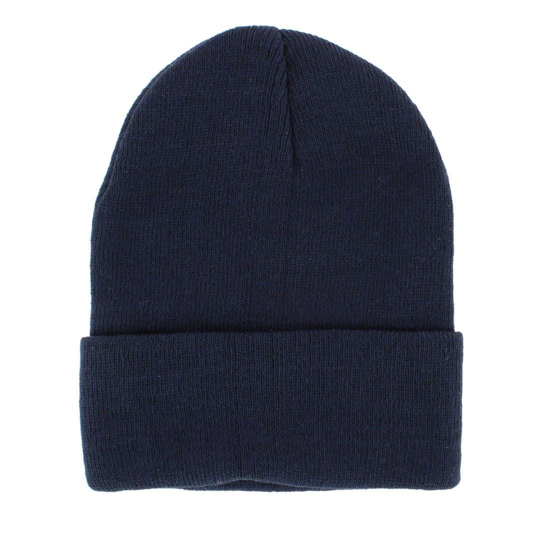 CTM® Adult One Size Winter Beanie Hat and Gloves Set by Wootie - Navy