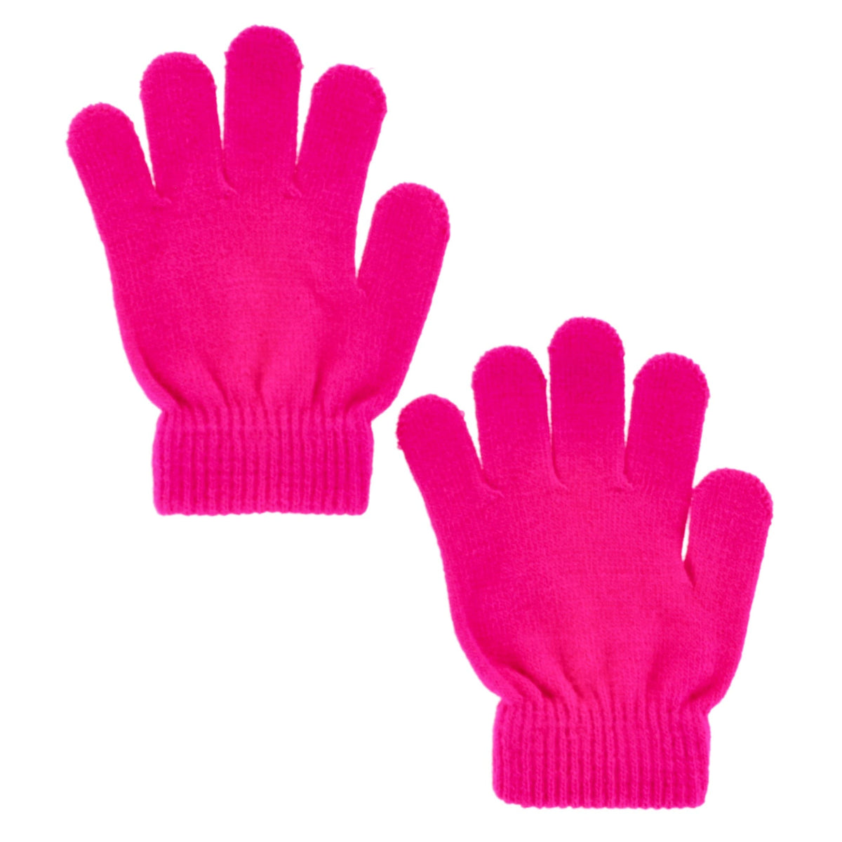 CTM® Kids' Winter Gloves by Wootie, 3-Pack, One Size Fits Most - Pink
