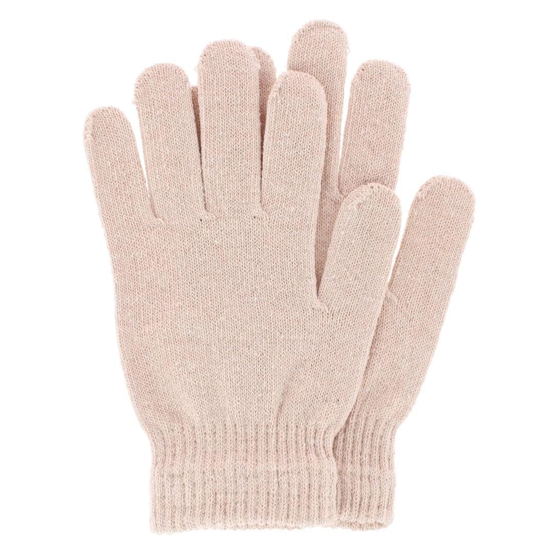 CTM® Adult One Size Winter Beanie Hat Gloves and Scarf Set by Wootie - Beige