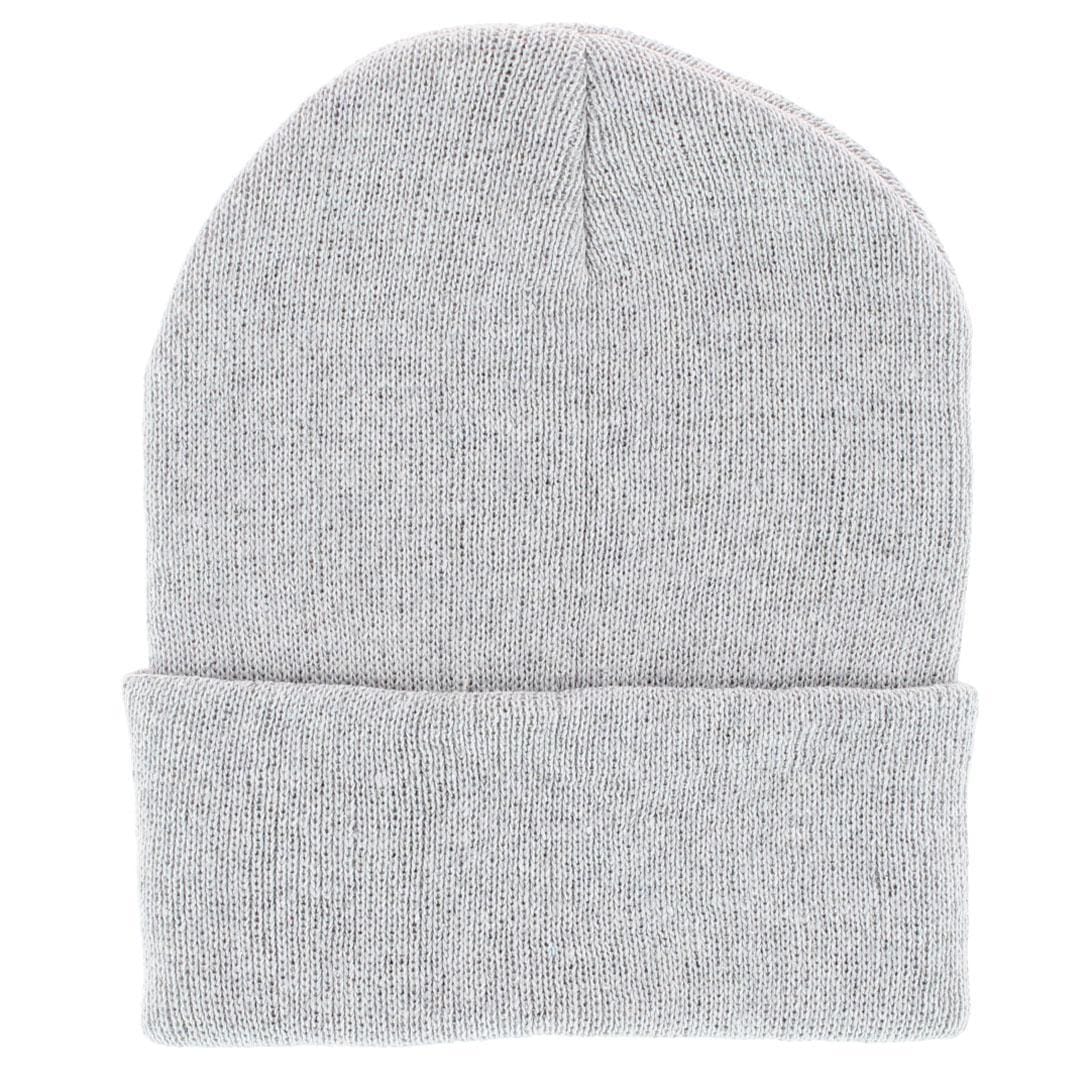 CTM® Adult One Size Winter Beanie Hat Gloves and Scarf Set by Wootie - Gray