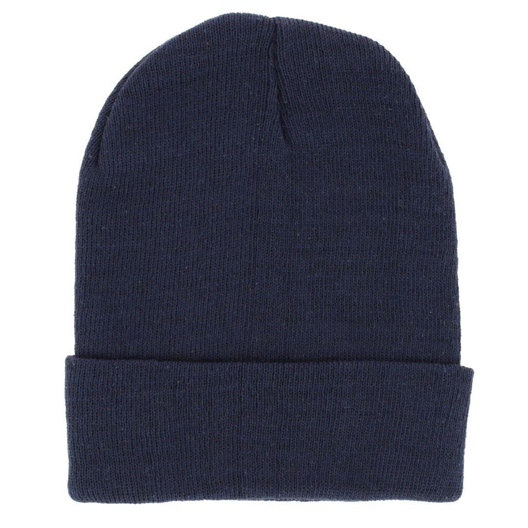 CTM® Adult One Size Winter Beanie Hat Gloves and Scarf Set by Wootie - Navy