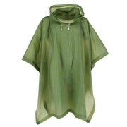 Adult Waterproof Reusable Rain Poncho by Wootie