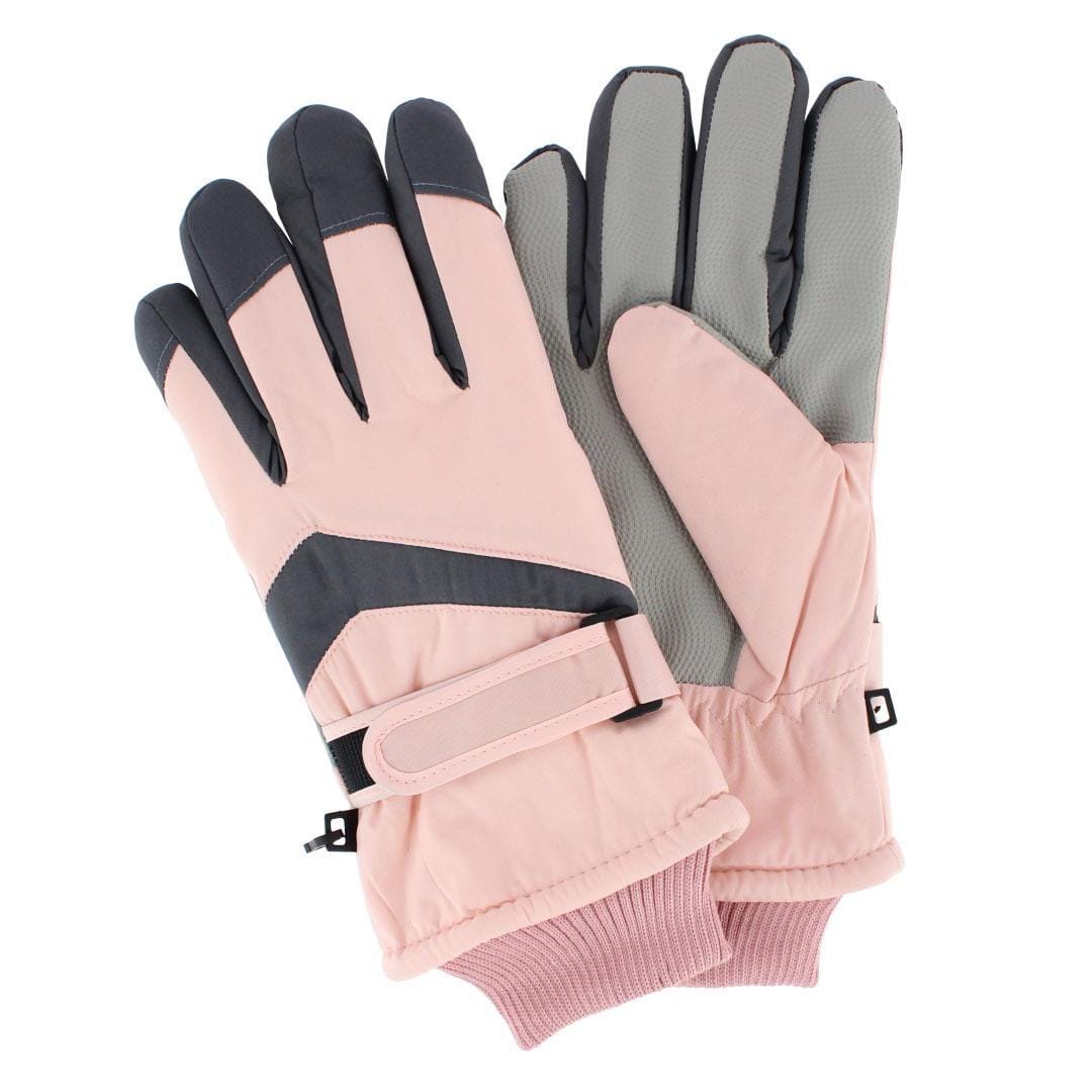 CTM® Adult Winter Ski Gloves with Extended Cuff and Wrist Strap by Wootie