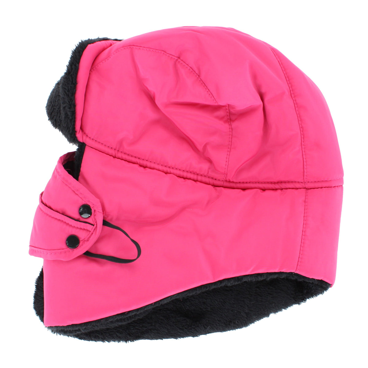 CTM® Adult Winter Trapper Hat with Detachable Face Mask by Wootie