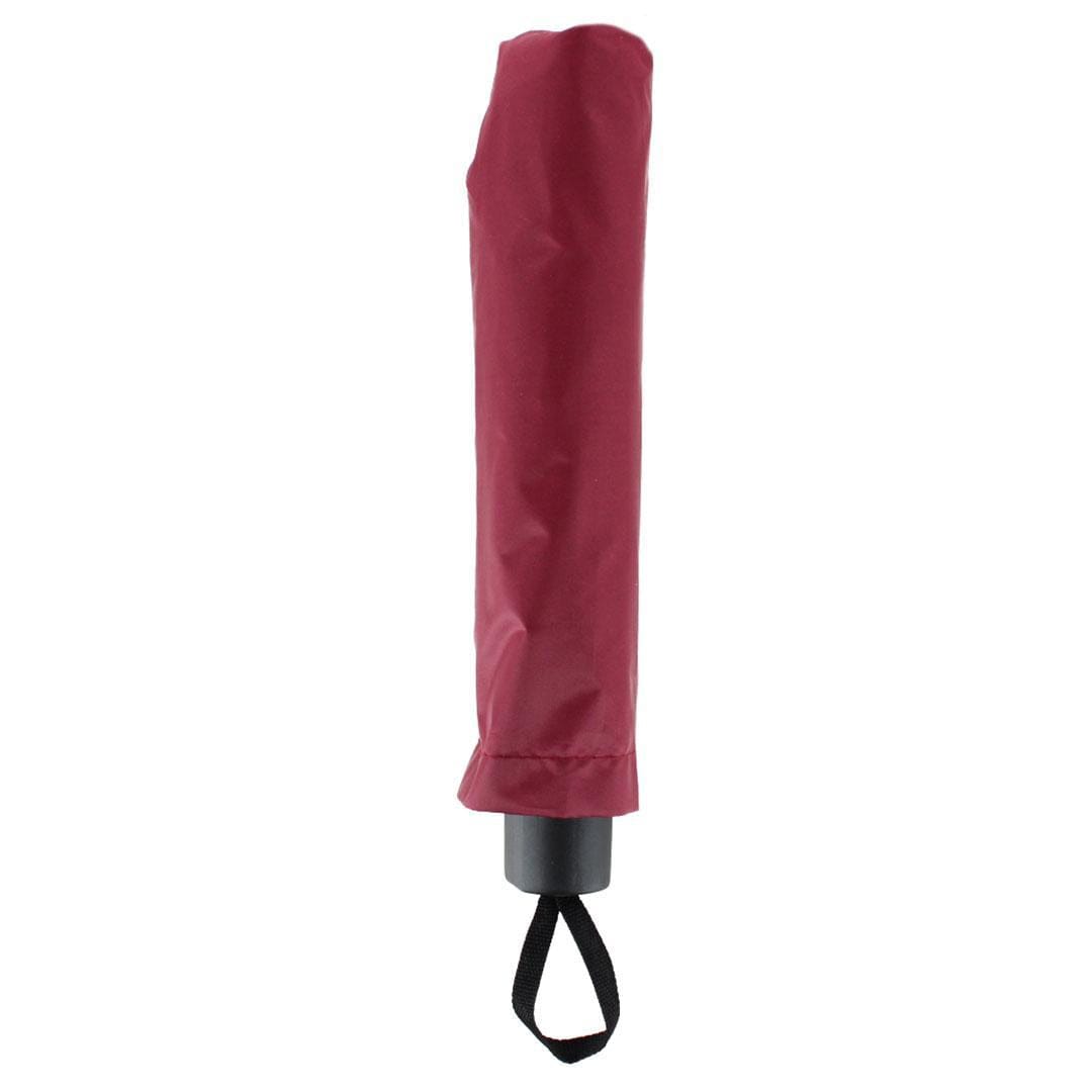 CTM® Adult Basic Compact Umbrella by Wootie - Burgundy