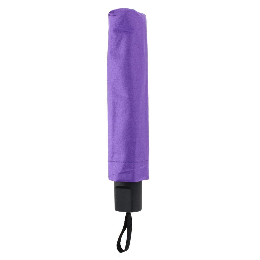 CTM® Adult Basic Compact Umbrella by Wootie - Purple