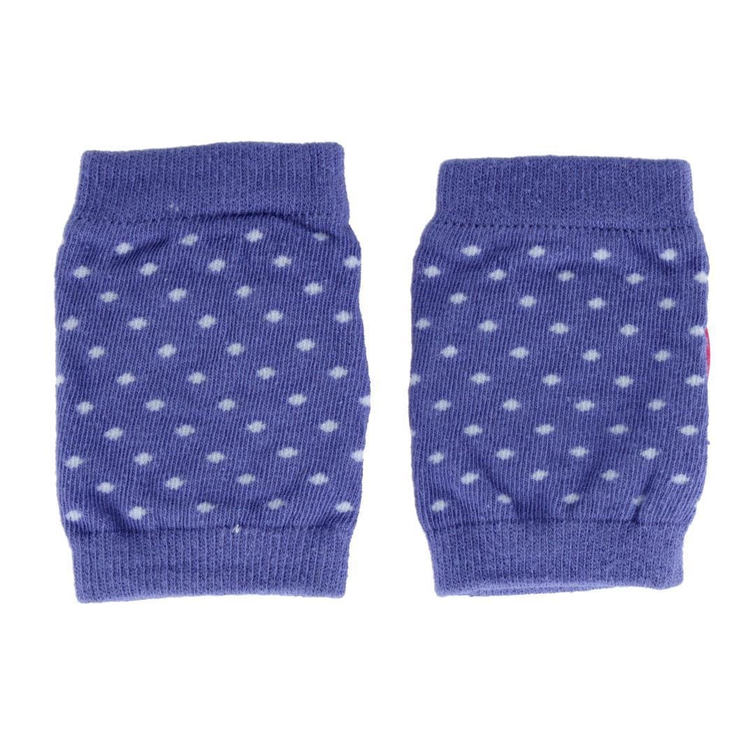 CTM® Baby's Novelty Print Knee Pads by Wootie - Blue/Hearts