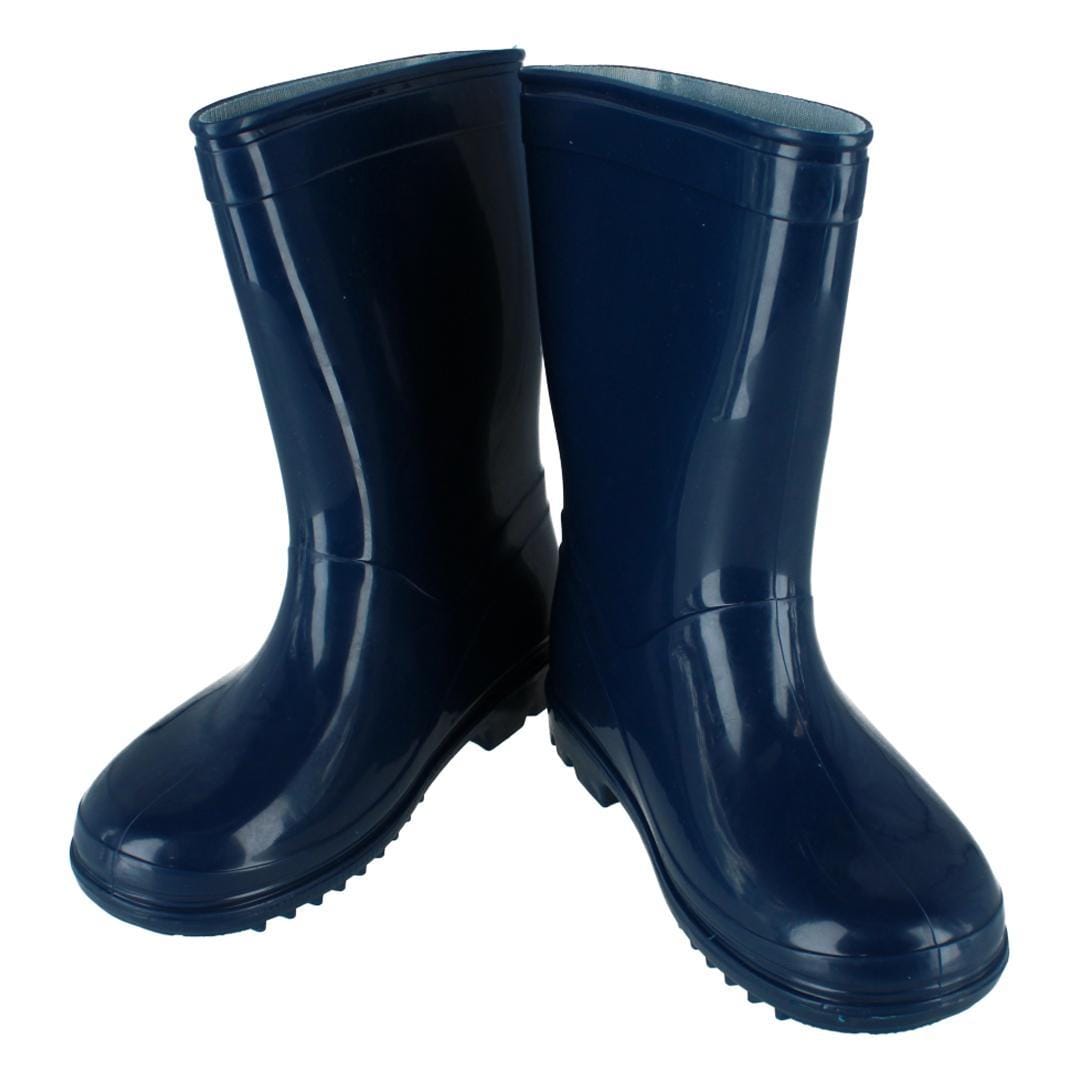 Wootie Little Girl's Waterproof Solid Color Rain Boots by Wootie