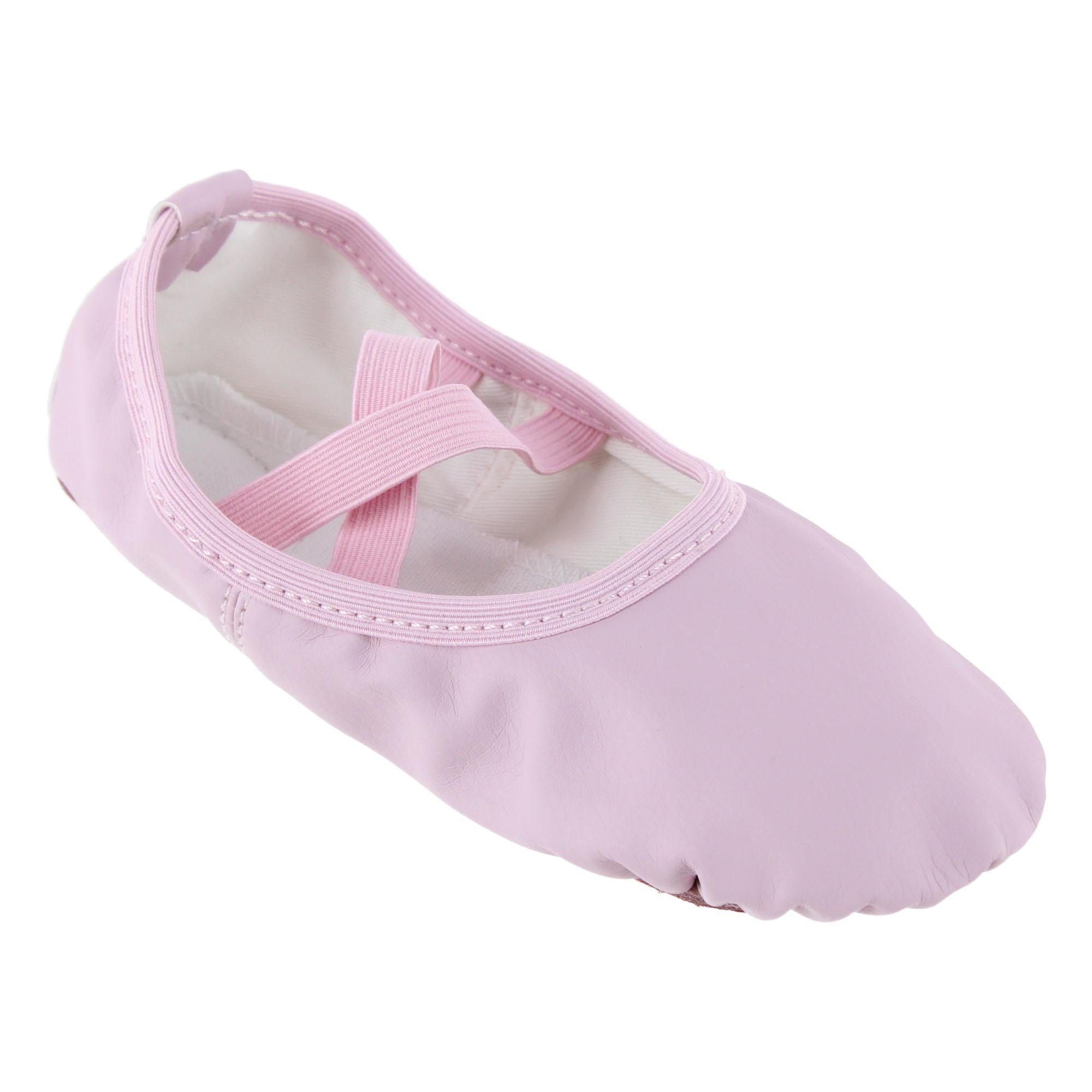 CTM® Girl's Ballerina Slippers by Wootie - Pink