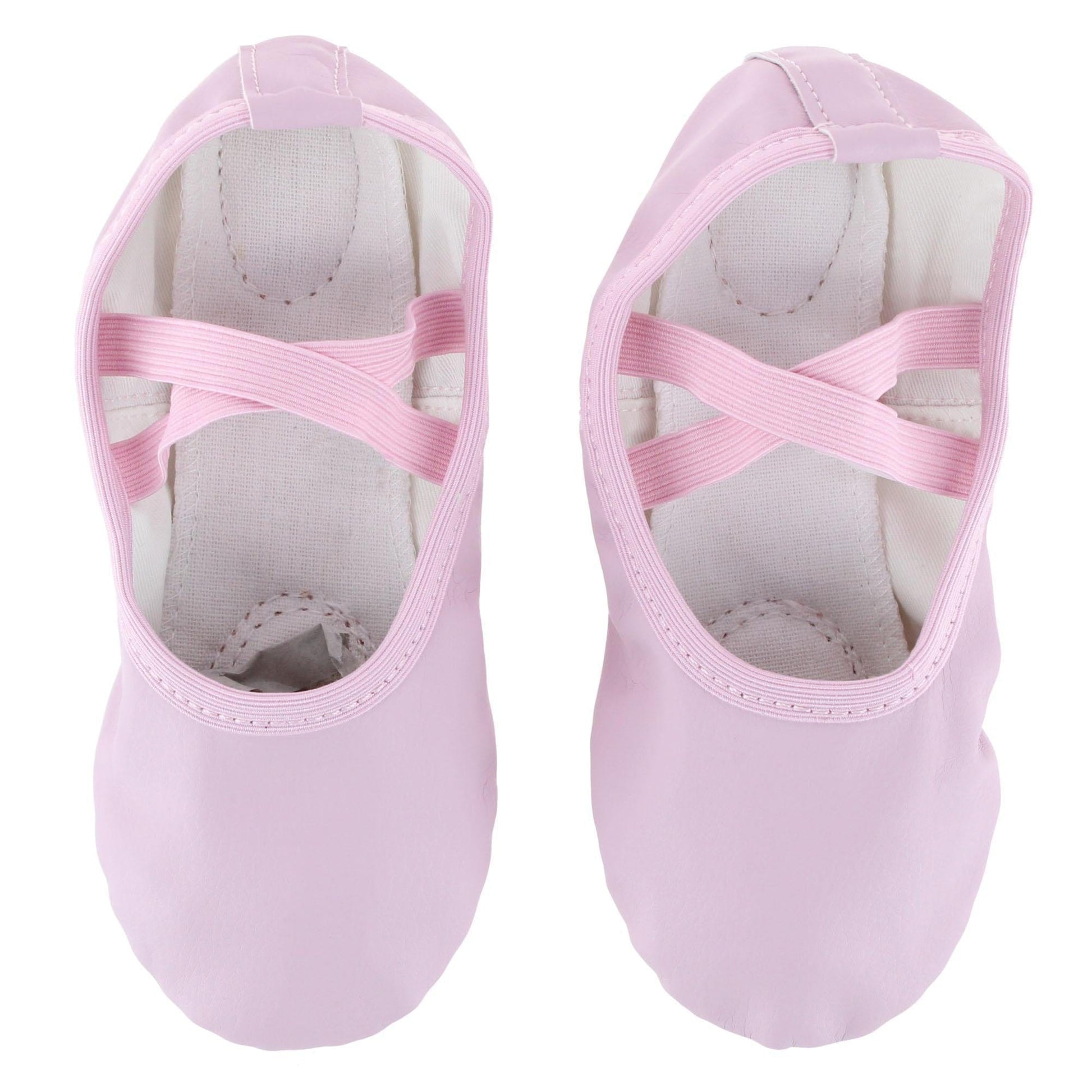 CTM® Girl's Ballerina Slippers by Wootie - Pink