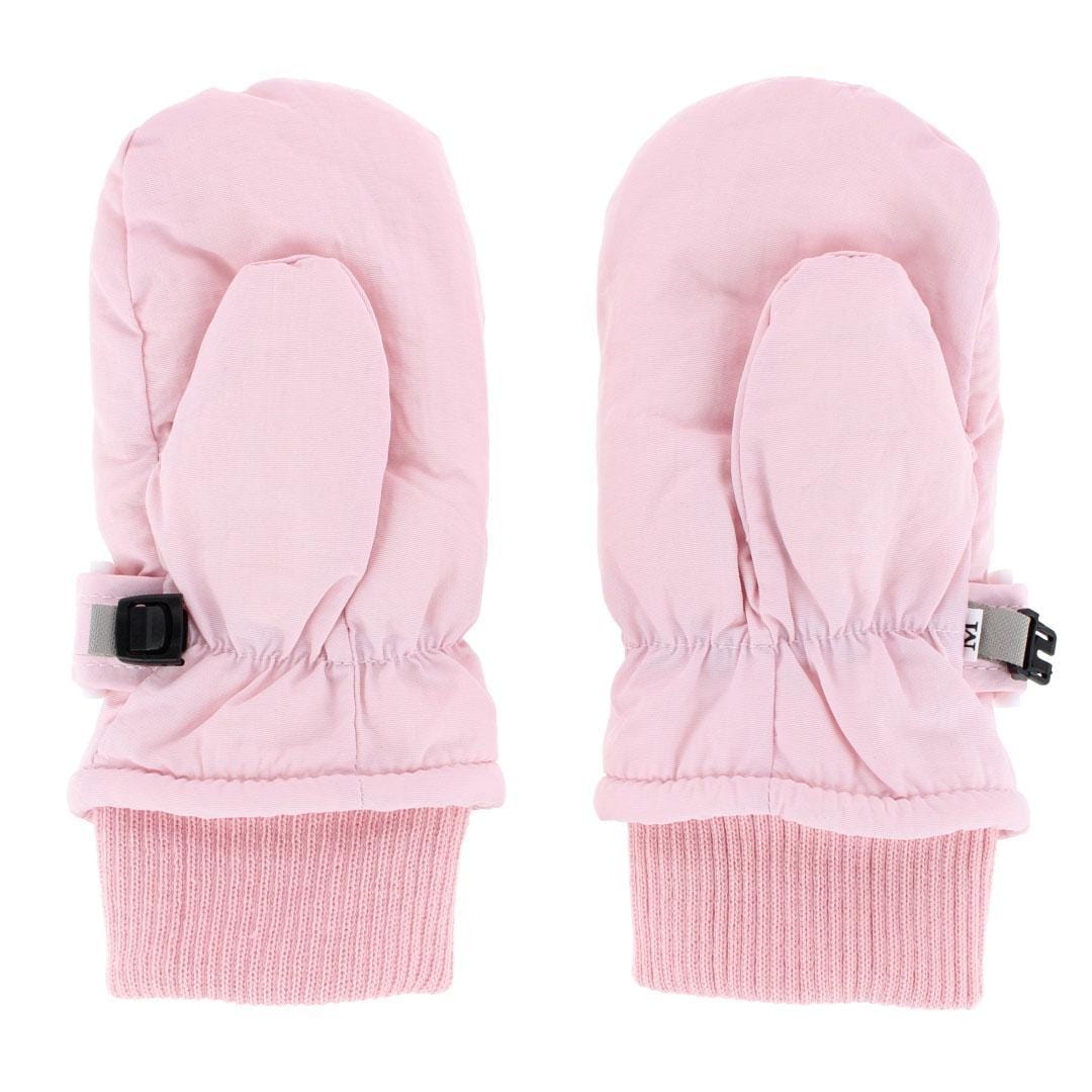 CTM® Kids' Winter Ski Mitten with Extended Cuff and Wrist Strap by Wootie - Pink