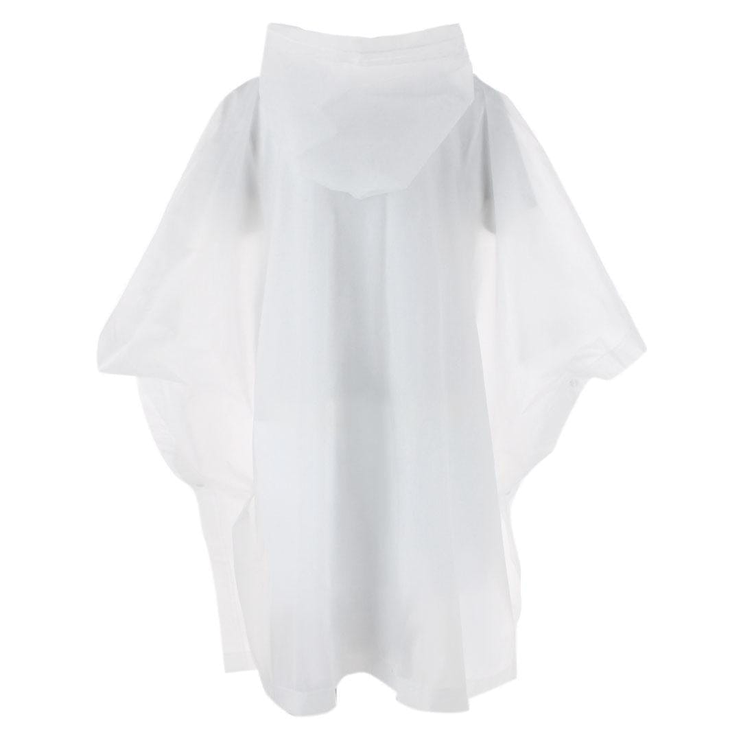 CTM® Kids' One Size Fits Most Reusable Rain Poncho by Wootie - Clear