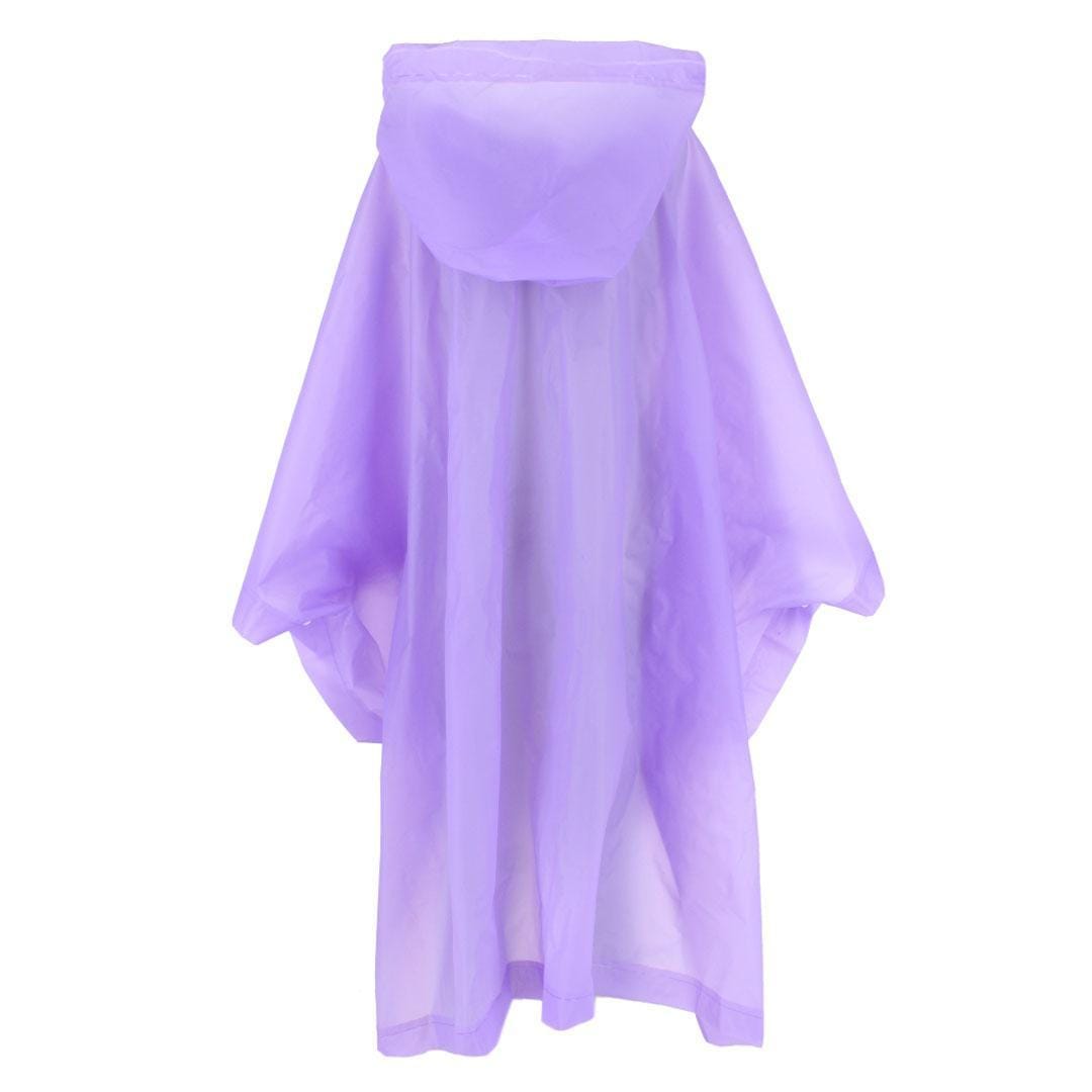 CTM® Kids' One Size Fits Most Reusable Rain Poncho by Wootie - Purple