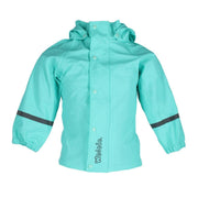 Little Girl's Solid Color Hooded Rain Coat by Wootie