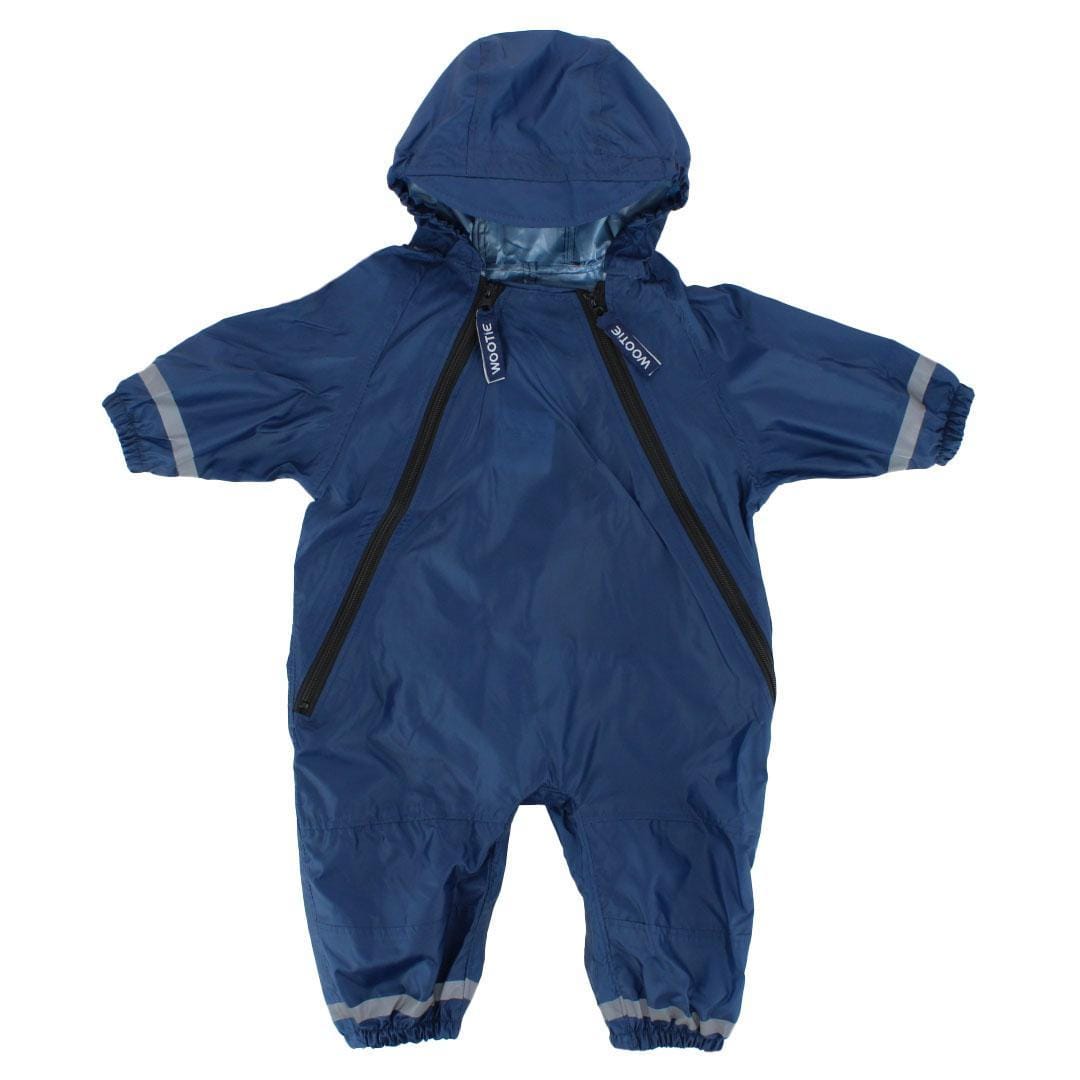 CTM® Toddler Waterproof Rainsuit with Reflective Stripes by Wootie