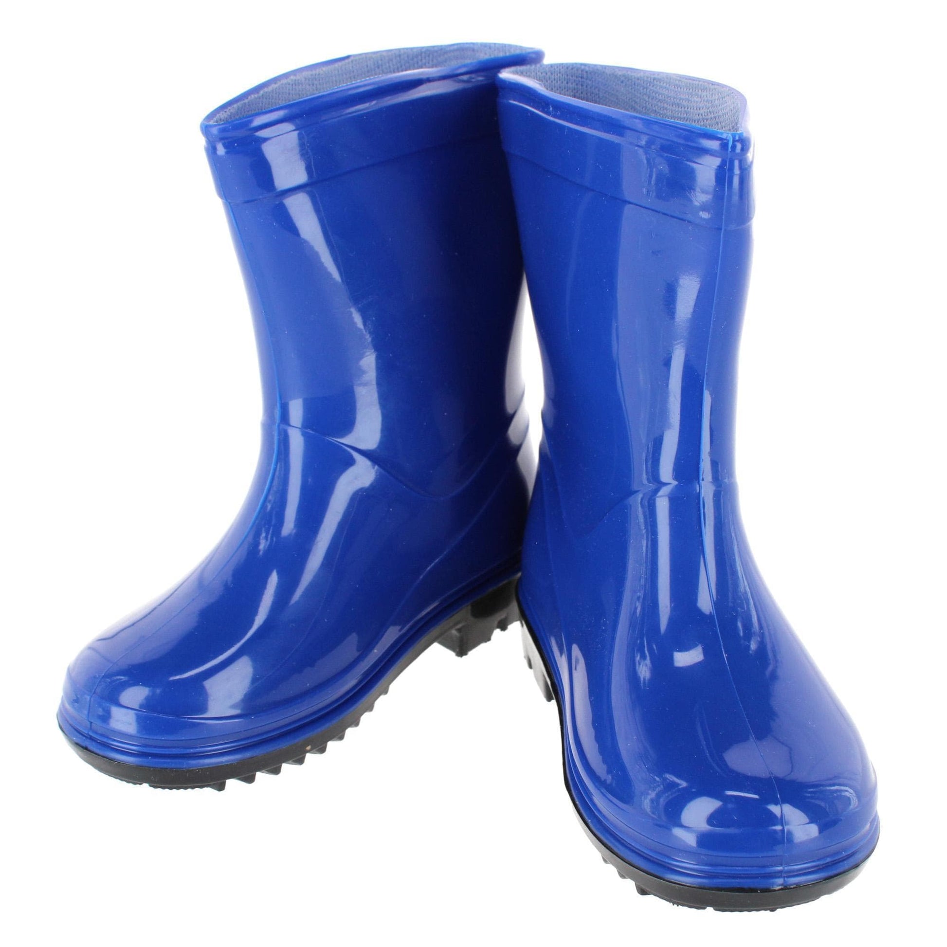 CTM® Toddler & Kids' Classic Waterproof Solid Color Rain Boots by Wootie