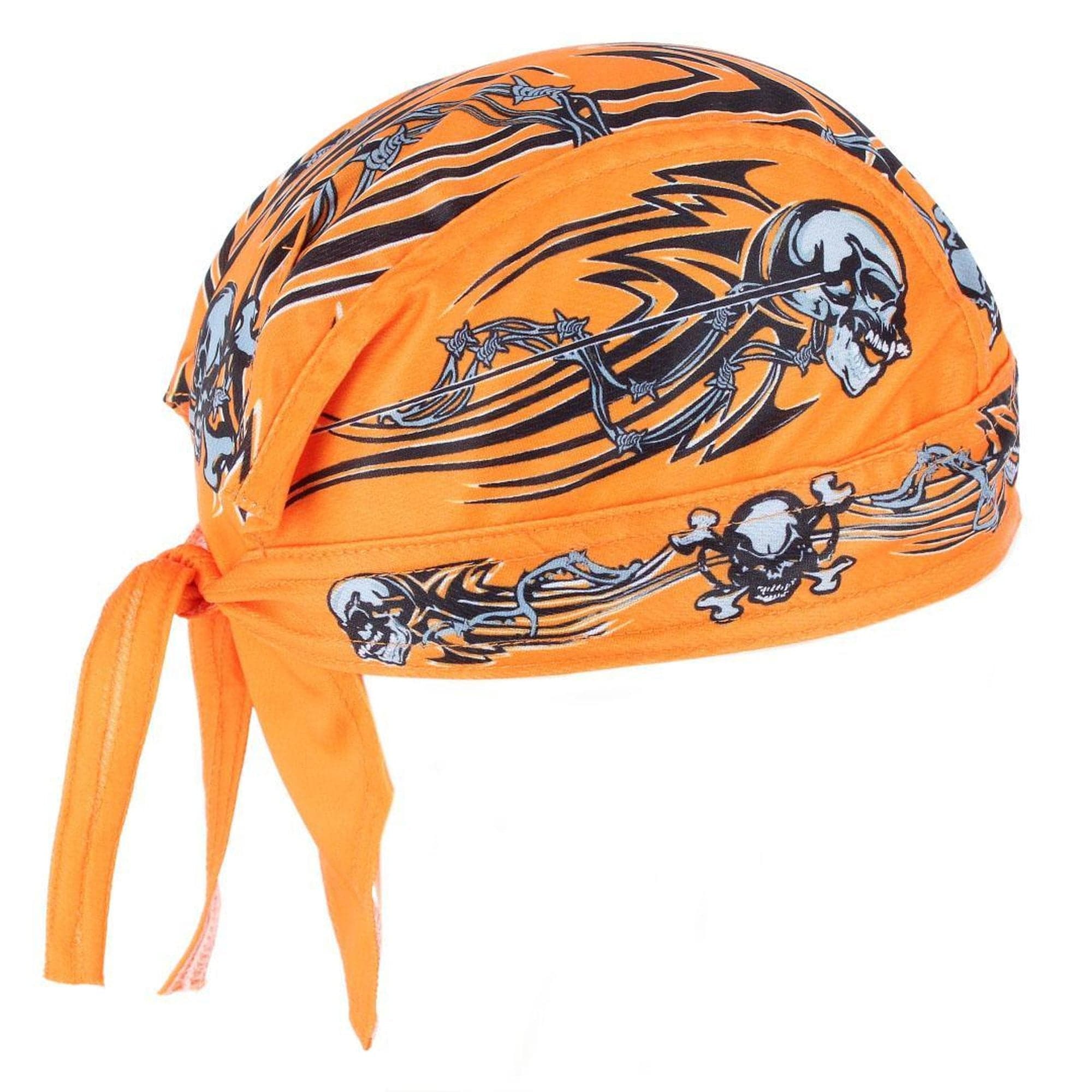 CTM® Men's Biker Skull Cap Bundle - 3 Pack - Multiple