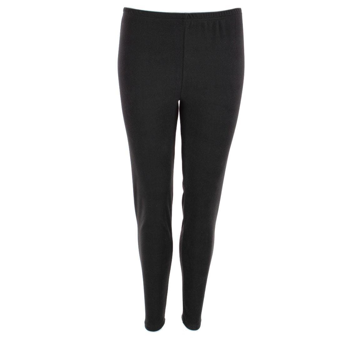 CTM® Women's Insulated Thermal Underwear Long Sleeve and Pant Set by Wootie - Black