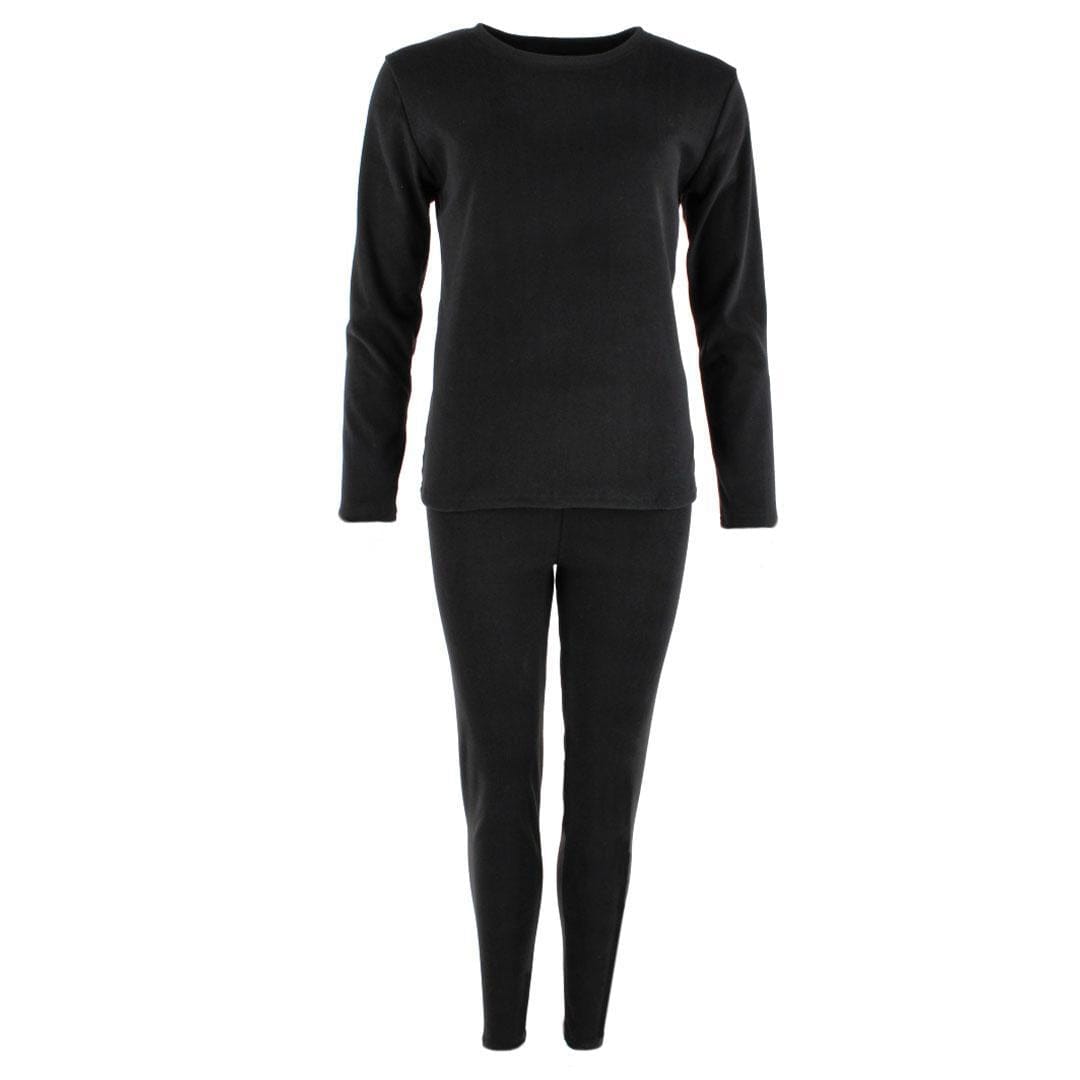CTM® Women's Insulated Thermal Underwear Long Sleeve and Pant Set by Wootie - Women's Insulated Thermal Underwear Long Sleeve and Pant Set by Wootie