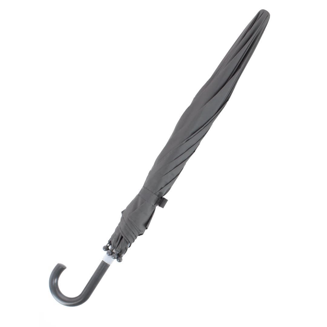 CTM® Little Kid's Easy Open Hook Stick Umbrella by Wootie - Gray