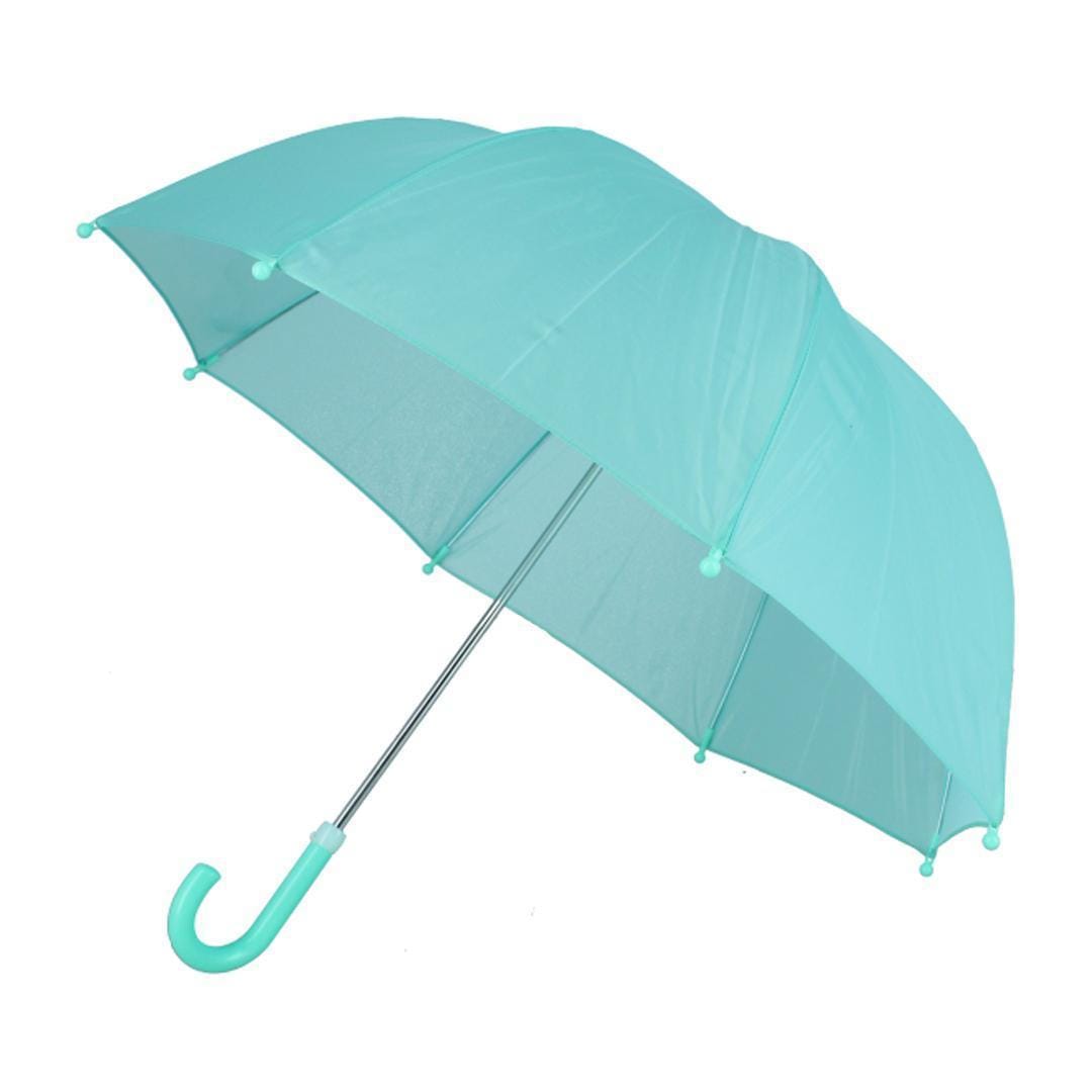 CTM® Little Kid's Easy Open Hook Stick Umbrella by Wootie - Mint