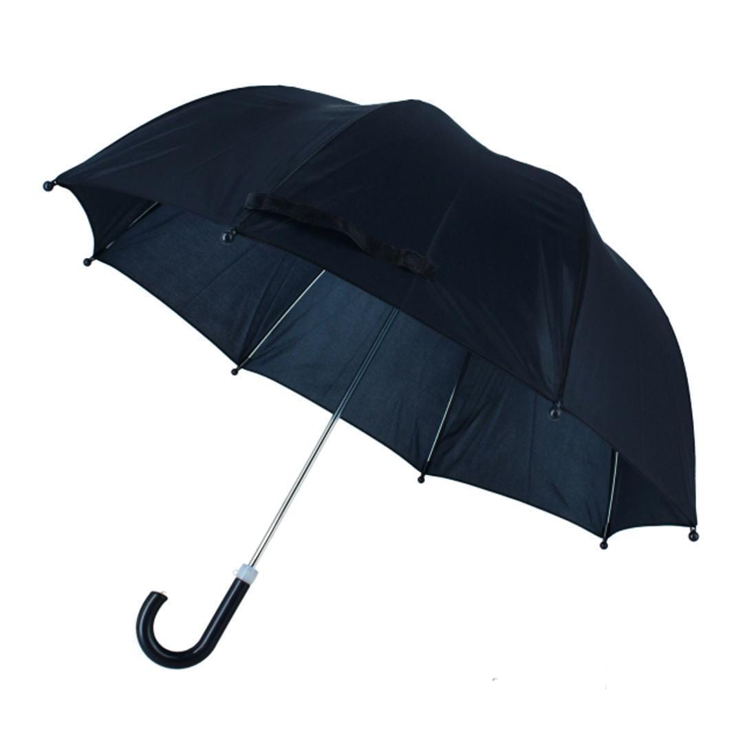 CTM® Little Kid's Easy Open Hook Stick Umbrella by Wootie - Navy