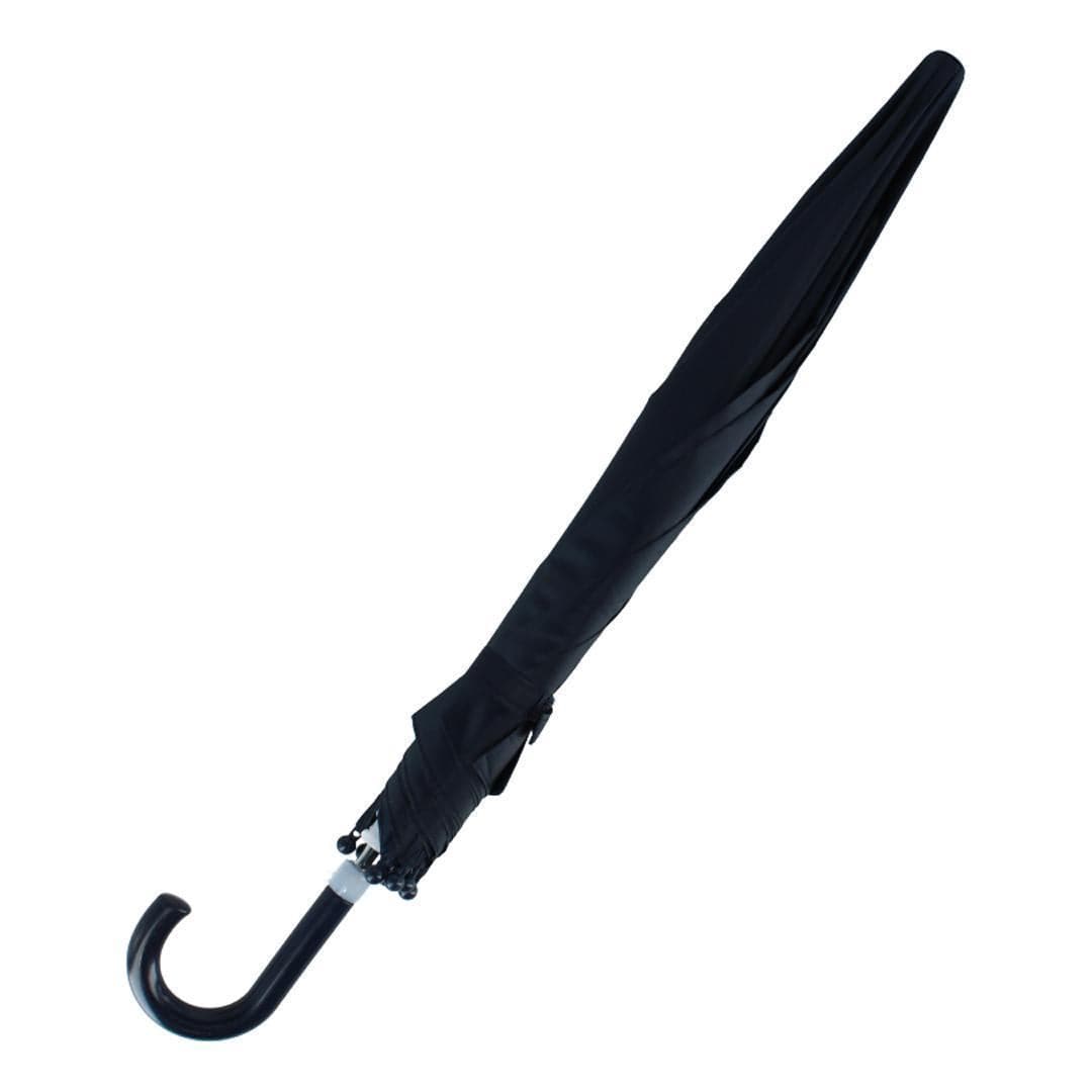 CTM® Little Kid's Easy Open Hook Stick Umbrella by Wootie - Navy
