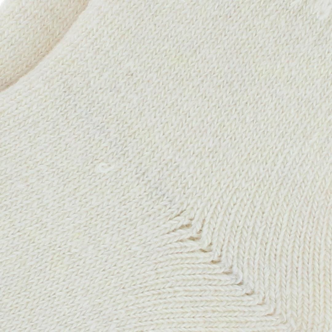CTM® Women's Cozy and Colorful Lounge Socks by Wootie(1 Pair) - Cream