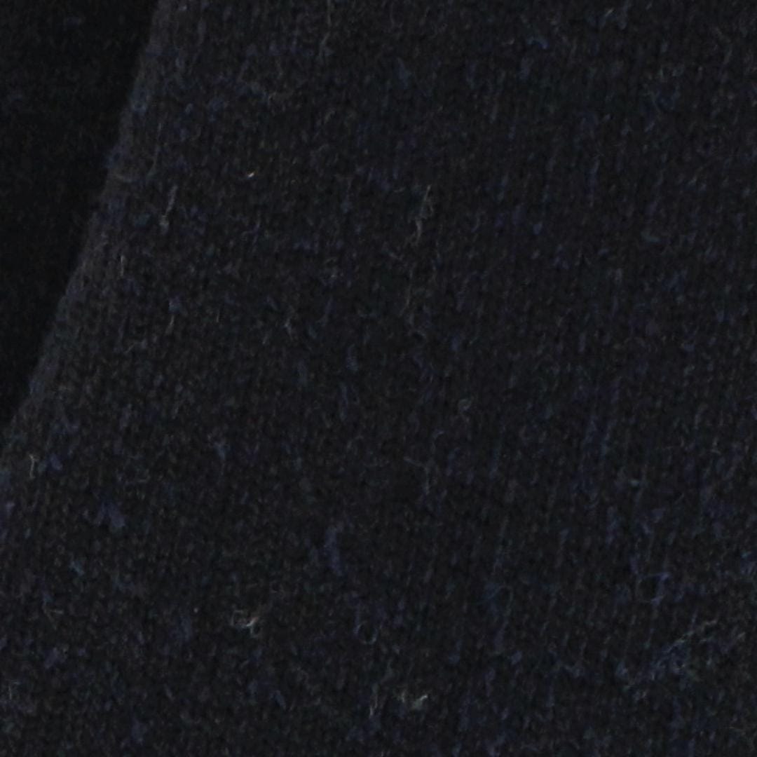 CTM® Men's Sherpa Lined Cabin Socks by Wootie (1 Pair) - Navy Blue