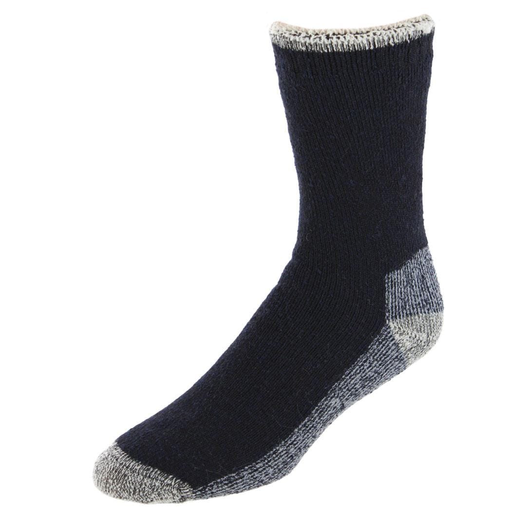 CTM® Men's Sherpa Lined Cabin Socks by Wootie (1 Pair) - Men's Sherpa Lined Cabin Socks by Wootie (1 Pair)