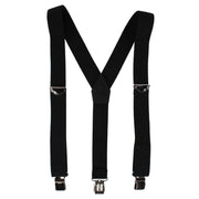 Men's Elastic 1.5 Inch Y-Back Clip End Suspenders