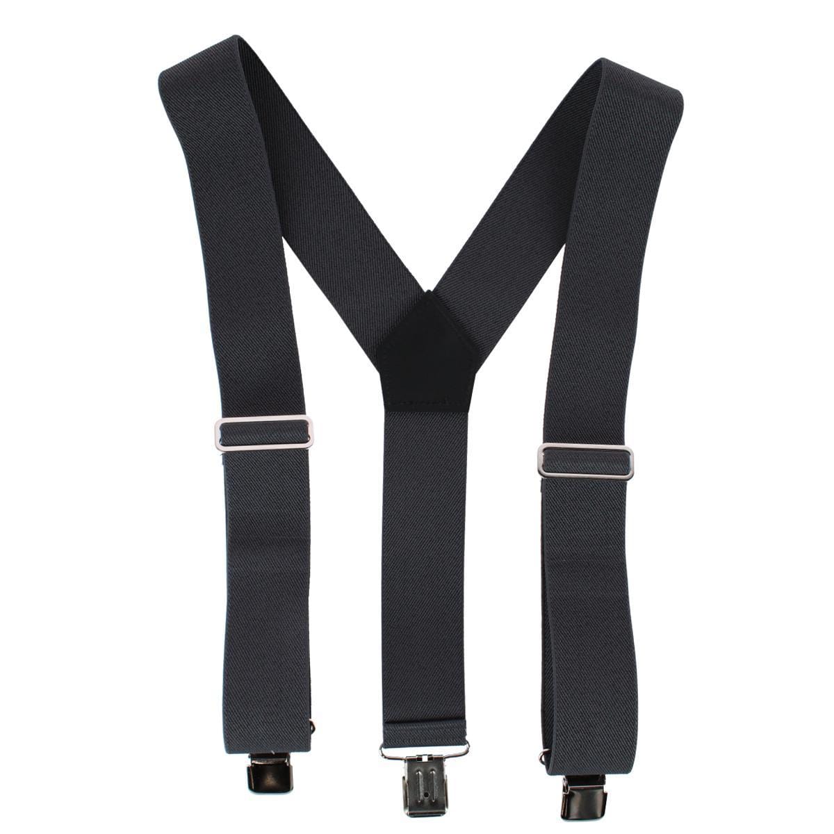 Welch Men's 2 Inch Elastic Y-Back Clip End Suspenders - Men's 2 Inch Elastic Y-Back Clip End Suspenders