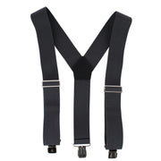 Men's 2 Inch Elastic Y-Back Clip End Suspenders