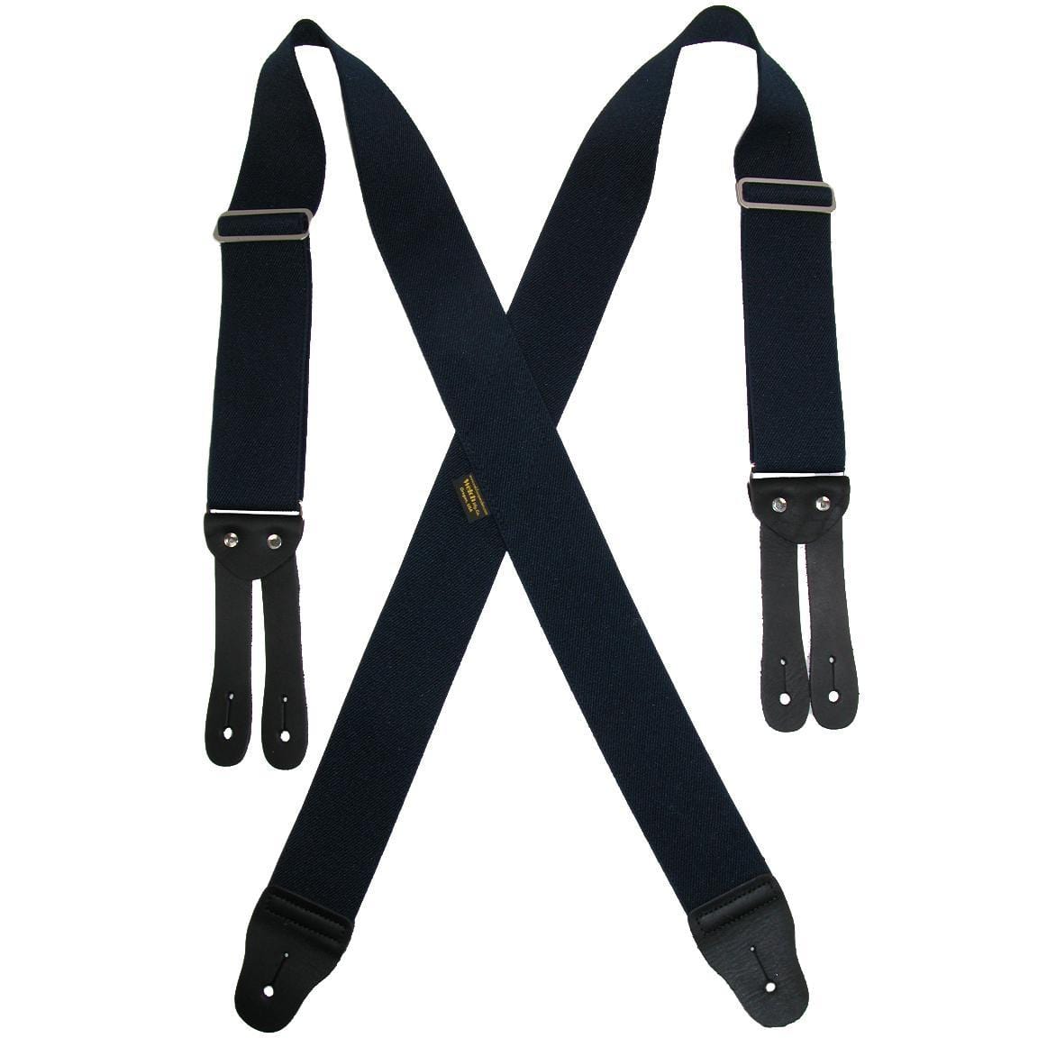 Welch Men's Big & Tall Elastic Button End Work Suspenders