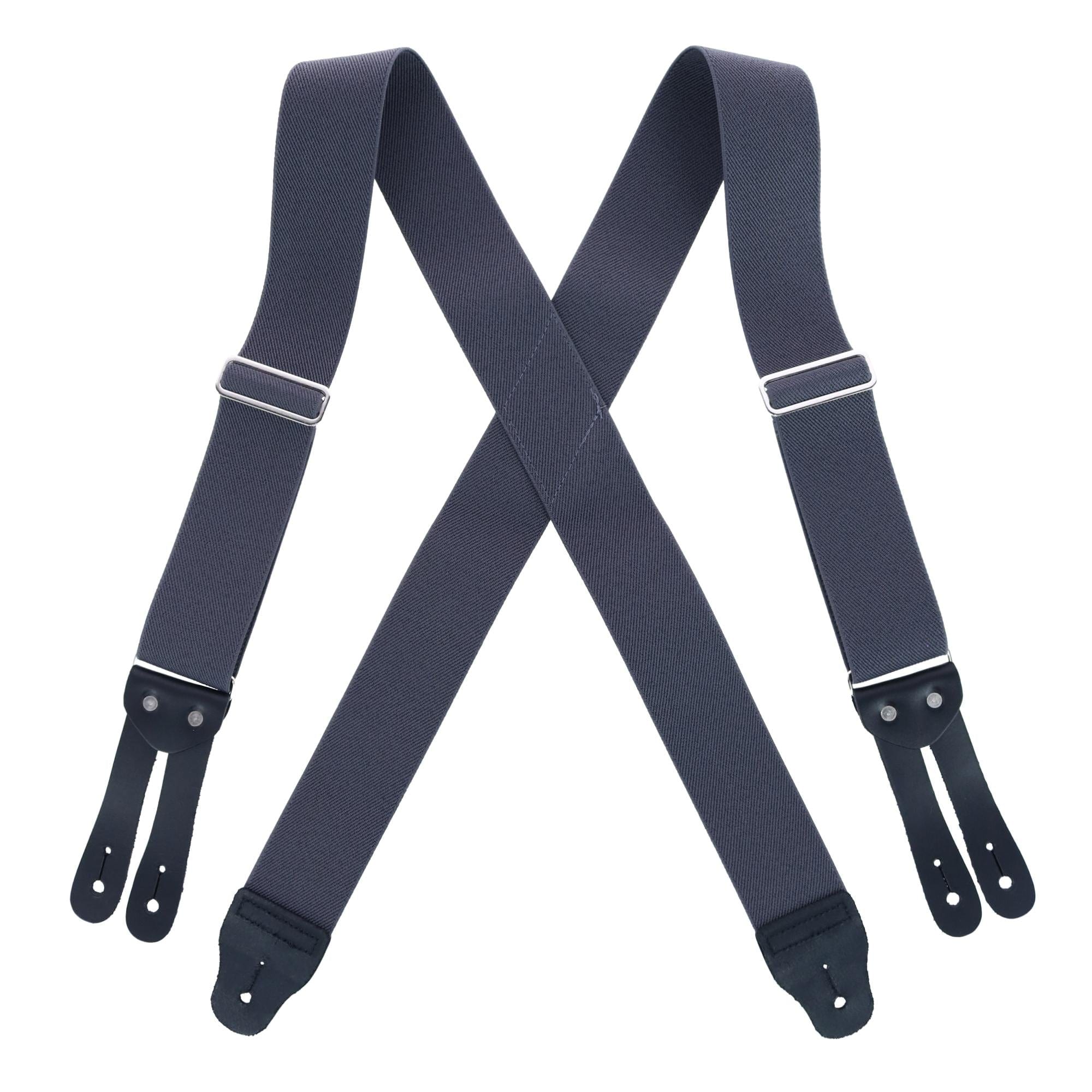 Welch Men's Big & Tall Elastic Button End Work Suspenders - Men's Big & Tall Elastic Button End Work Suspenders