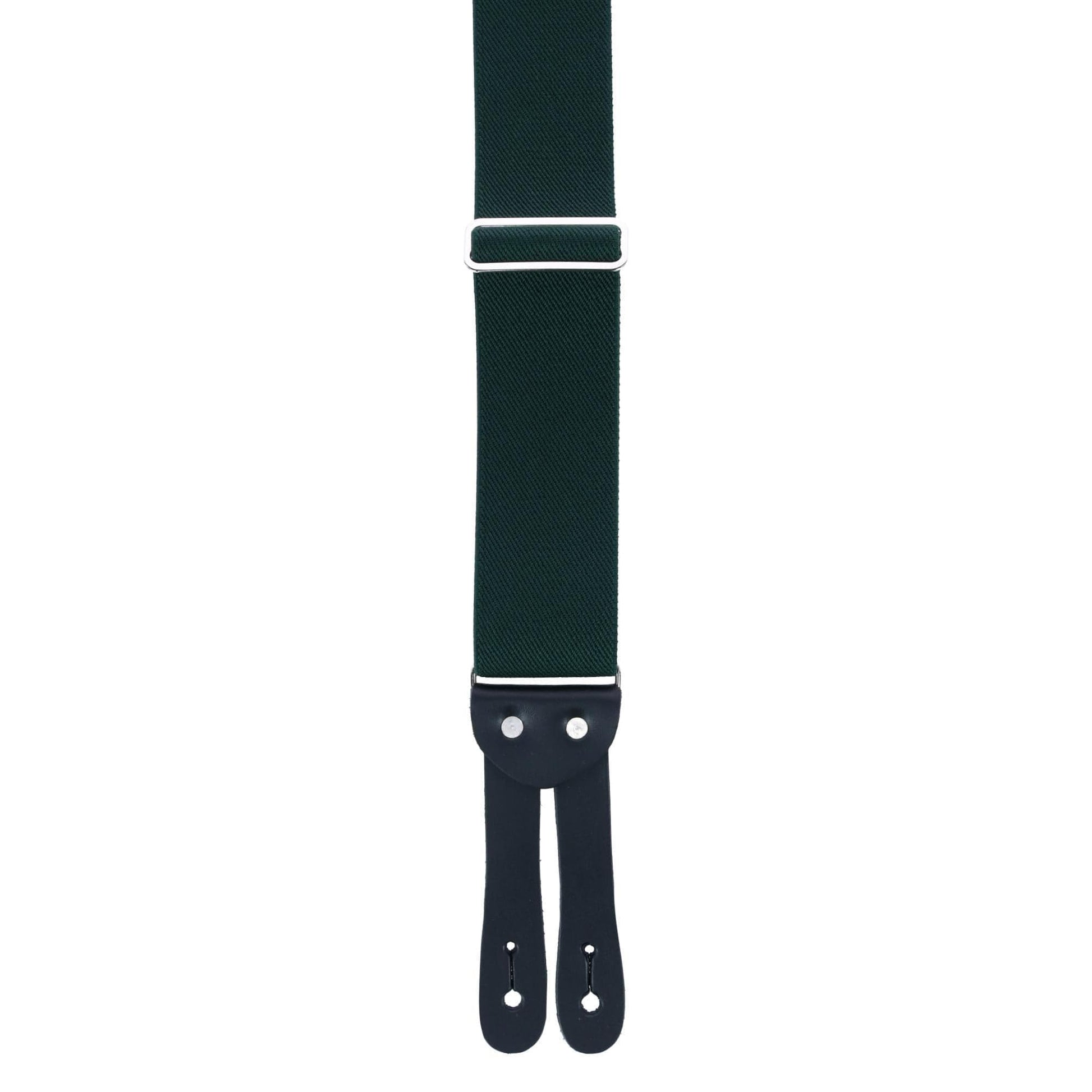 Welch Men's Elastic Button-End Y-Back 2 Inch Work Suspenders - Green