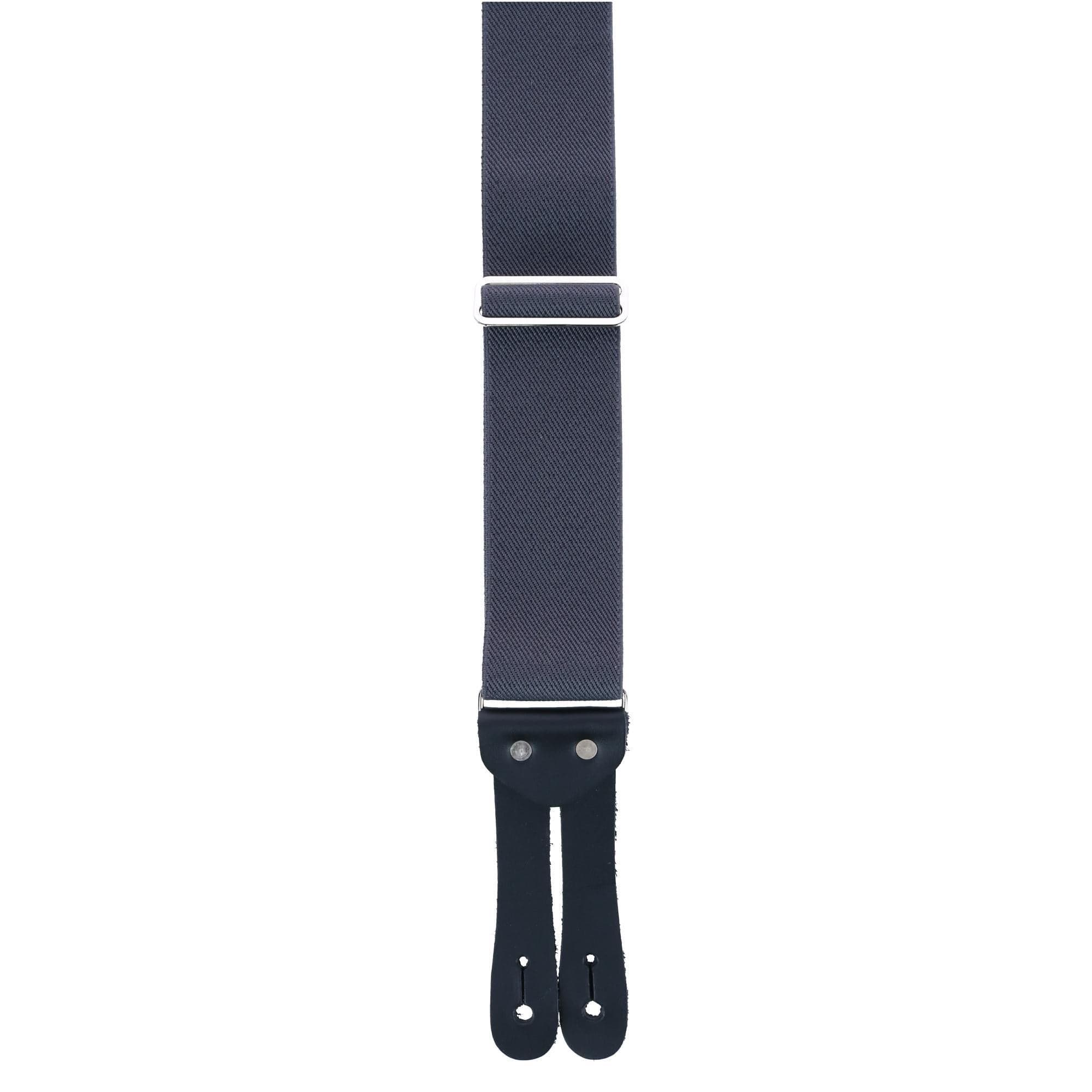 Welch Men's Elastic Button-End Y-Back 2 Inch Work Suspenders - Grey